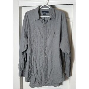 Polo Ralph Lauren Yarmouth Button Down Shirt Mens 17 1/2, 34/35